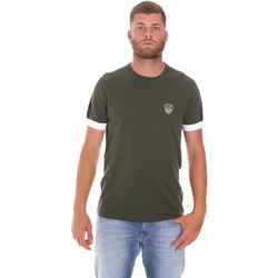 tekstylia Męskie T-shirty z krótkim rękawem Ea7 Emporio Armani 3KPT56 PJ4MZ Zielony