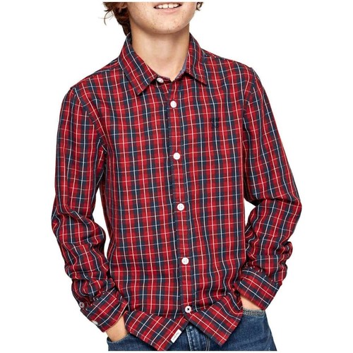 tekstylia Chłopiec Koszule z długim rękawem Pepe jeans  Wielokolorowy