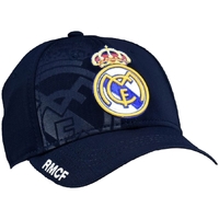 Dodatki Męskie Czapki z daszkiem Real Madrid RM3GO12 NAVY Azul