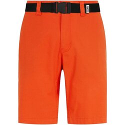 tekstylia Męskie Szorty i Bermudy Tommy Jeans DM0DM10873 Pomarańczowy
