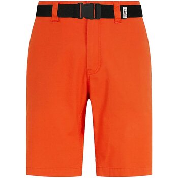 tekstylia Męskie Szorty i Bermudy Tommy Jeans DM0DM10873 Pomarańczowy
