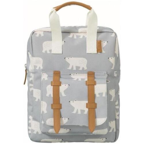 Torby Dziecko Plecaki Fresk Polar Bear Mini Backpack - Grey Szary