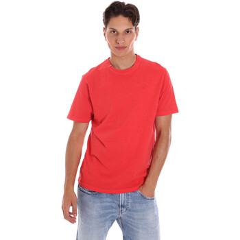 tekstylia Męskie T-shirty z krótkim rękawem Ciesse Piumini 215CPMT01455 C2410X Czerwony