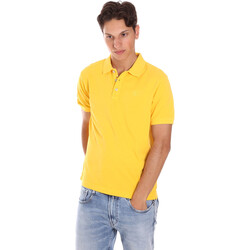 tekstylia Męskie Koszulki polo z krótkim rękawem Ciesse Piumini 215CPMT21454 C0530X Żółty