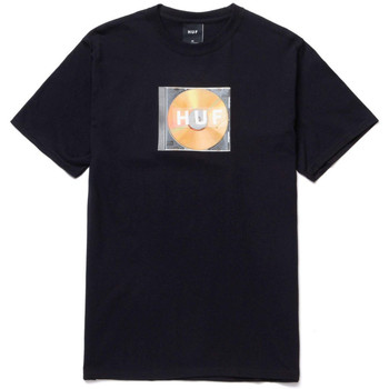 tekstylia Męskie T-shirty z krótkim rękawem Huf T-shirt mix box logo ss Czarny
