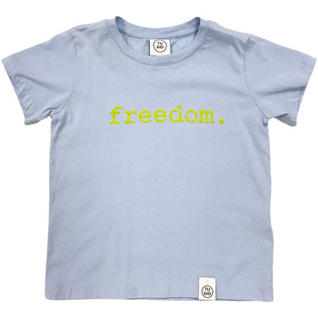 tekstylia Dziecko T-shirty z krótkim rękawem Naturino 6001085 01 Niebieski