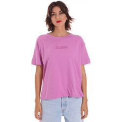 tekstylia Damskie T-shirty z krótkim rękawem Invicta 4451248/D Różowy