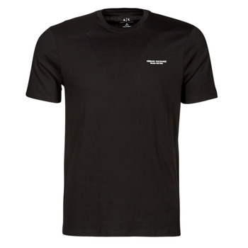 tekstylia Męskie T-shirty z krótkim rękawem Armani Exchange 8NZT91 Czarny