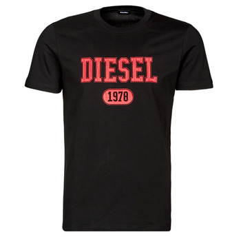 tekstylia Męskie T-shirty z krótkim rękawem Diesel T-DIEGOR-K46 Czarny