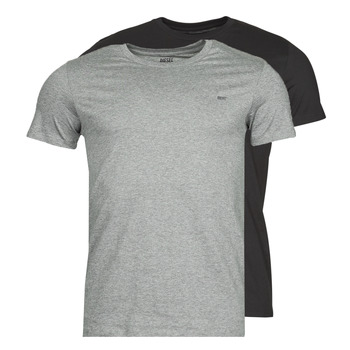 tekstylia Męskie T-shirty z krótkim rękawem Diesel UMTEE-RANDAL-TUBE-TW Czarny / Szary