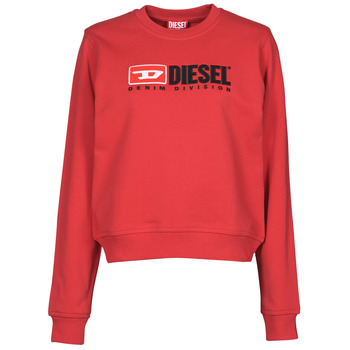 tekstylia Damskie Bluzy Diesel F-REGGY-DIV Czerwony