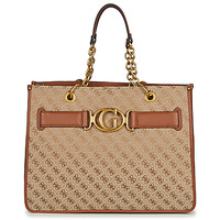 Torby Damskie Torby shopper Guess AILEEN TOTE Brązowy / Cognac