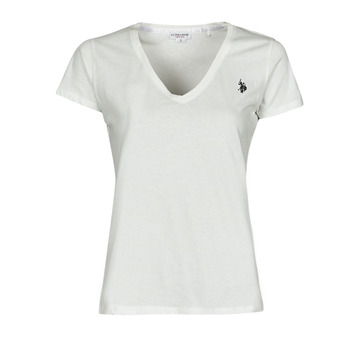 tekstylia Damskie T-shirty z krótkim rękawem U.S Polo Assn. BELL 51520 EH03 Biały