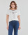 tekstylia Damskie T-shirty z krótkim rękawem U.S Polo Assn. LETY 51520 CPFD Biały