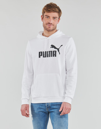tekstylia Męskie Bluzy Puma ESS BIG LOGO HOODIE FL Biały