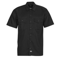 tekstylia Męskie Koszule z krótkim rękawem Dickies WORK SHIRT SS REC Czarny
