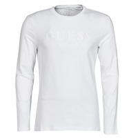 tekstylia Męskie T-shirty z krótkim rękawem Guess GAMMY CN SS TEE Biały
