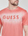 tekstylia Męskie T-shirty z krótkim rękawem Guess FRANTIC CN SS TEE Czerwony