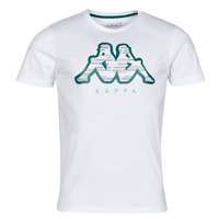 tekstylia Męskie T-shirty z krótkim rękawem Kappa GALINA Biały / Niebieski