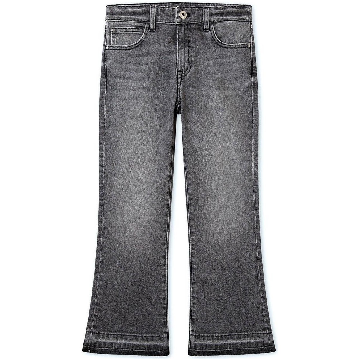 tekstylia Dziewczynka Spodnie Pepe jeans  Szary