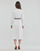 tekstylia Damskie Sukienki długie MICHAEL Michael Kors PALM EYELET KATE DRESS Biały