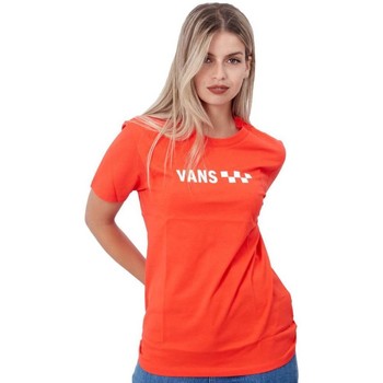 tekstylia Damskie Koszule Vans BRAND STRIPER BF Pomarańczowy