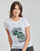 tekstylia Damskie T-shirty z krótkim rękawem Yurban PIDREUX Biały