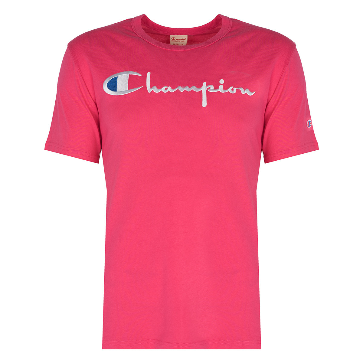 tekstylia Męskie T-shirty z krótkim rękawem Champion 210972 Różowy