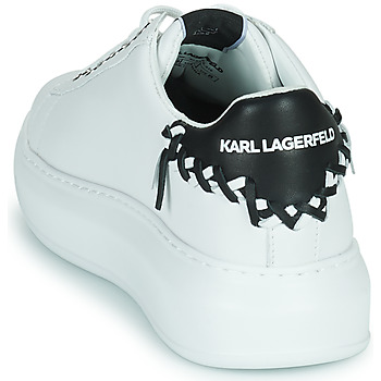 Karl Lagerfeld KAPRI Whipstitch Lo Lace Biały / Czarny