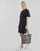 tekstylia Damskie Sukienki krótkie Karl Lagerfeld LACE INSERT JERSEY DRESS Czarny