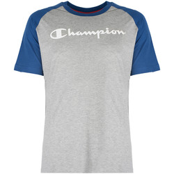 tekstylia Męskie T-shirty z krótkim rękawem Champion 212688 Niebieski