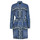 tekstylia Damskie Sukienki krótkie Liu Jo ABITO CAMICIA DEN.BLUE PRINTS WASH Niebieski