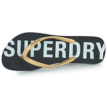 Superdry Code Essential Flip Flop Złoty