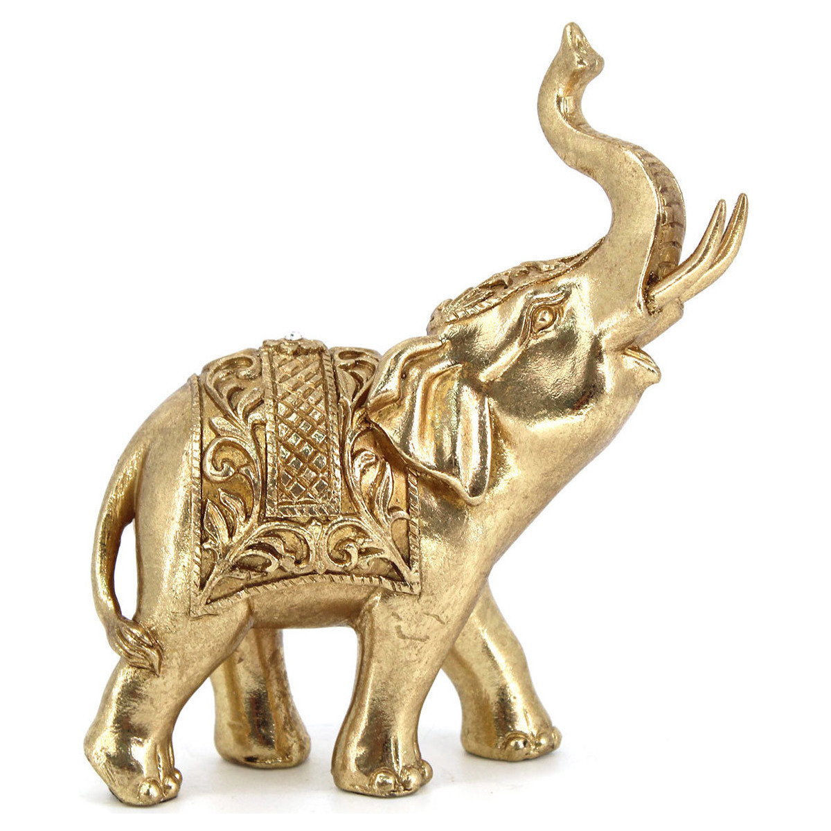 Dom Statuetki i figurki  Signes Grimalt Figura Słonia Złoty