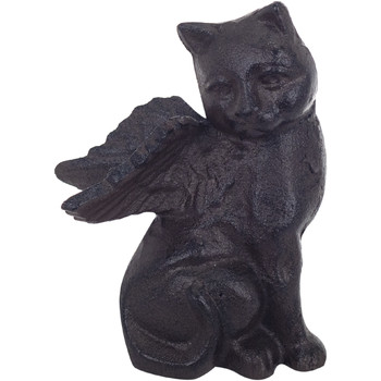 Dom Statuetki i figurki  Signes Grimalt Kot Ze Skrzydłami Czarny