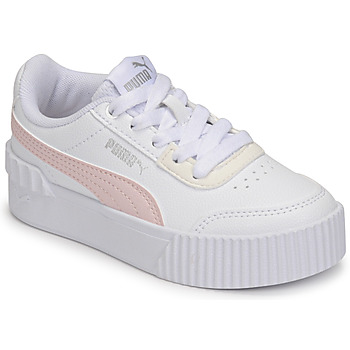 Buty Dziewczynka Trampki niskie Puma Carina Lift PS Biały / Różowy