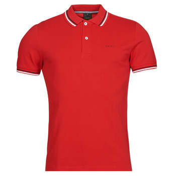 tekstylia Męskie Koszulki polo z krótkim rękawem Geox M1210A-T2649 Czerwony