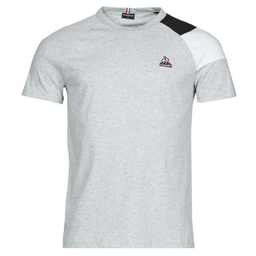 tekstylia Męskie T-shirty z krótkim rękawem Le Coq Sportif TRI TEE SS N°1 Szary