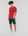 tekstylia Męskie T-shirty z krótkim rękawem Le Coq Sportif TRI TEE SS N 1 Czerwony