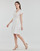 tekstylia Damskie Sukienki krótkie Molly Bracken G801AE Biały