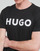 tekstylia Męskie T-shirty z krótkim rękawem HUGO Dulivio Czarny