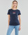 tekstylia Damskie T-shirty z krótkim rękawem Tommy Jeans TJW SKINNY ESSENTIAL LOGO 1 SS Marine