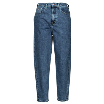 tekstylia Damskie Jeans mom Tommy Jeans MOM JEAN UHR TPRD BF6151 Niebieski / Medium