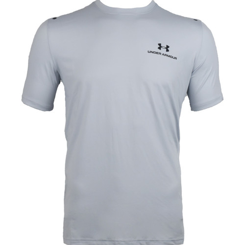 tekstylia Męskie T-shirty z krótkim rękawem Under Armour Rush Energy Short Sleeve Szary