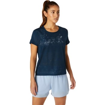 tekstylia Damskie T-shirty z krótkim rękawem Asics Ventilate SS Top Niebieski