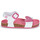 Buty Dziewczynka Sandały Agatha Ruiz de la Prada Bio Biały / Różowy