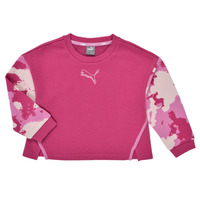 tekstylia Dziewczynka Bluzy Puma ALPHA CREW Różowy