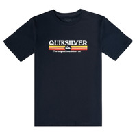 tekstylia Chłopiec T-shirty z krótkim rękawem Quiksilver LINED UP TEE Marine