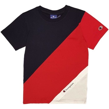 tekstylia Chłopiec T-shirty z krótkim rękawem Champion  Czerwony
