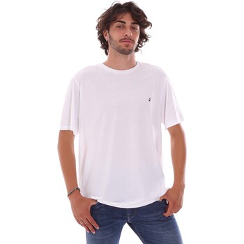 tekstylia Męskie T-shirty z krótkim rękawem Navigare NV31126 Biały